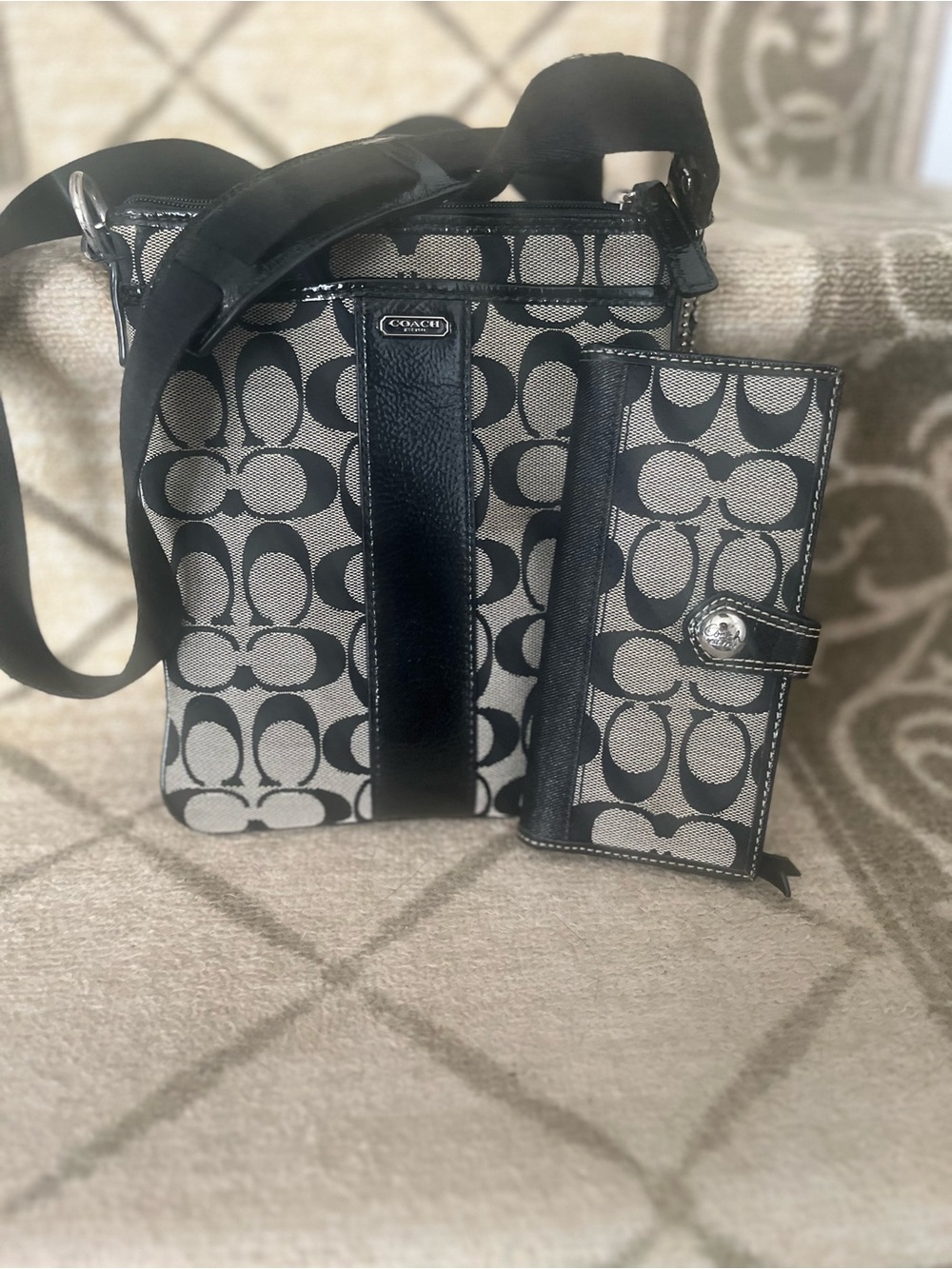 Vintage Coach Purse Set